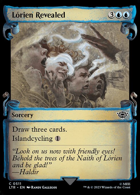 Lórien Revealed 511 The Lord Of The Rings: Tales Of Middle-Earth (LTR) [Silver Foil] NM