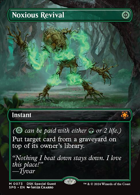 Noxious Revival 73 Special Guests (SPG) [Nonfoil] NM