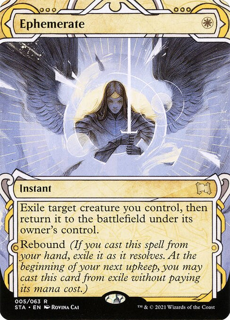 Ephemerate 5 Strixhaven Mystical Archive (STA) [Foil Etched] NM