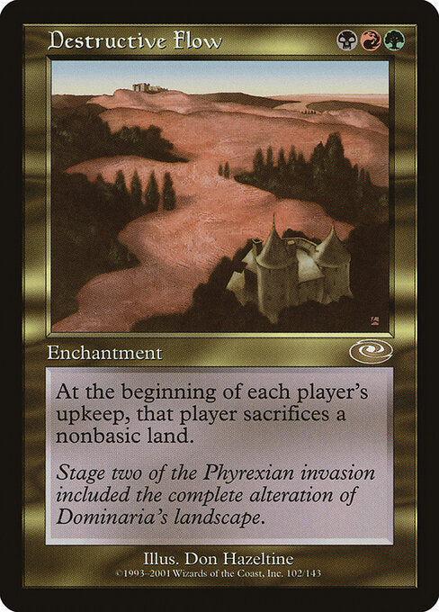 Destructive Flow 102 Planeshift (PLS) [Foil] NM
