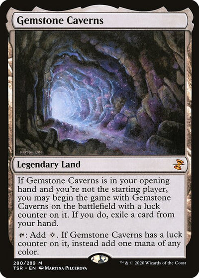 Gemstone Caverns 280 Time Spiral Remastered (TSR) [Nonfoil] NM