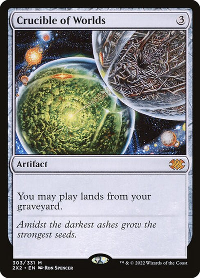Crucible of Worlds 303 Double Masters 2022 (2X2) [Nonfoil] NM