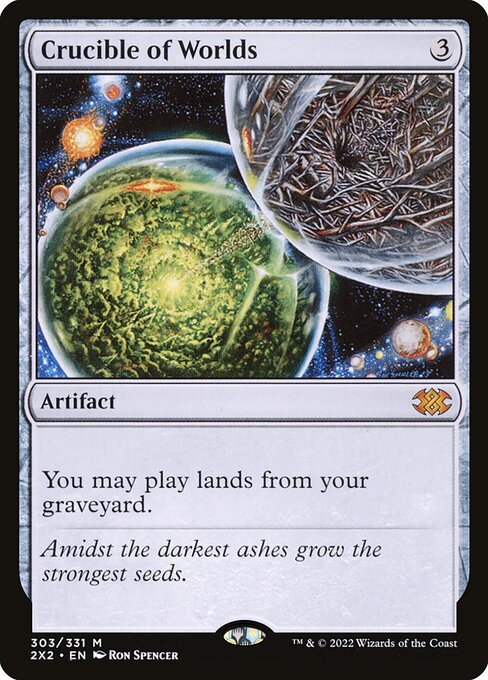 Crucible of Worlds 303 Double Masters 2022 (2X2) [Nonfoil] NM