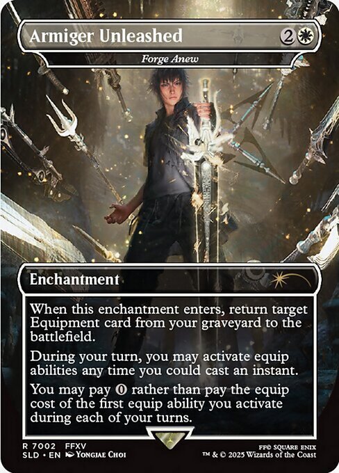 Armiger Unleashed (Forge Anew) 7002 Secret Lair Drop (SLD) [Foil] NM