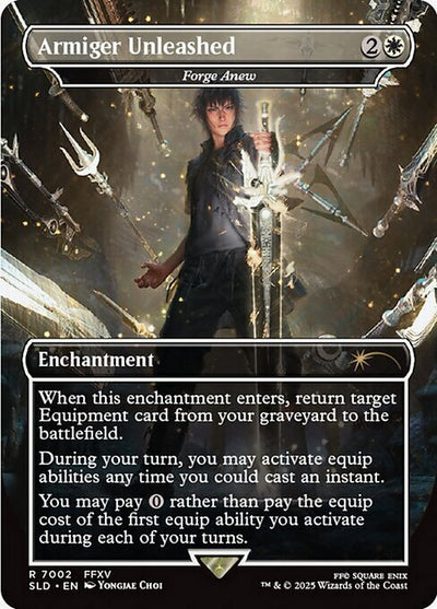 Armiger Unleashed (Forge Anew) 7002 Secret Lair Drop (SLD) [Foil] NM