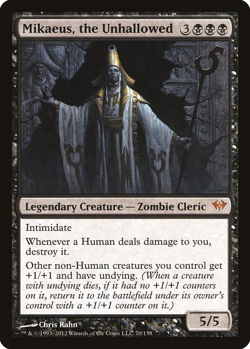 Mikaeus, the Unhallowed 70 Dark Ascension (DKA) [Nonfoil] NM