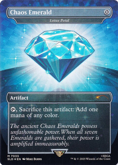 Chaos Emerald (Lotus Petal) 7033 Secret Lair Drop (SLD) [Foil] NM