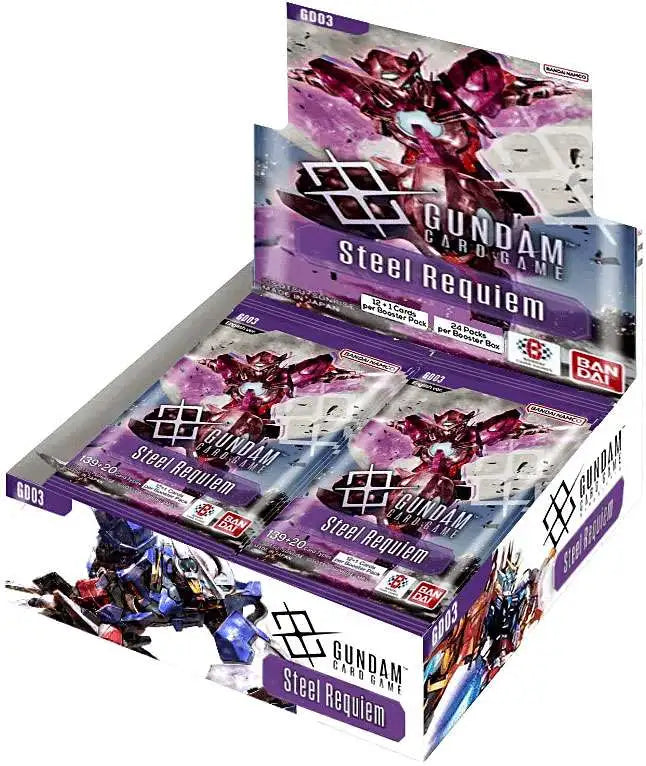 Gundam Steel Requiem Booster Display