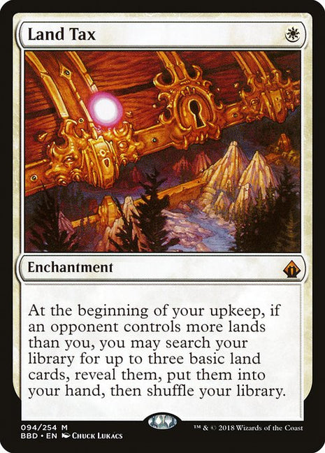 Land Tax 94 Battlebond (BBD) [Nonfoil] NM