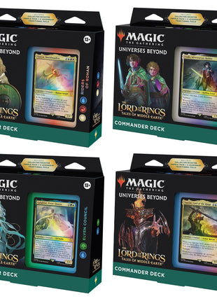 Lord of the Rings Commander Decks [4 Options]
