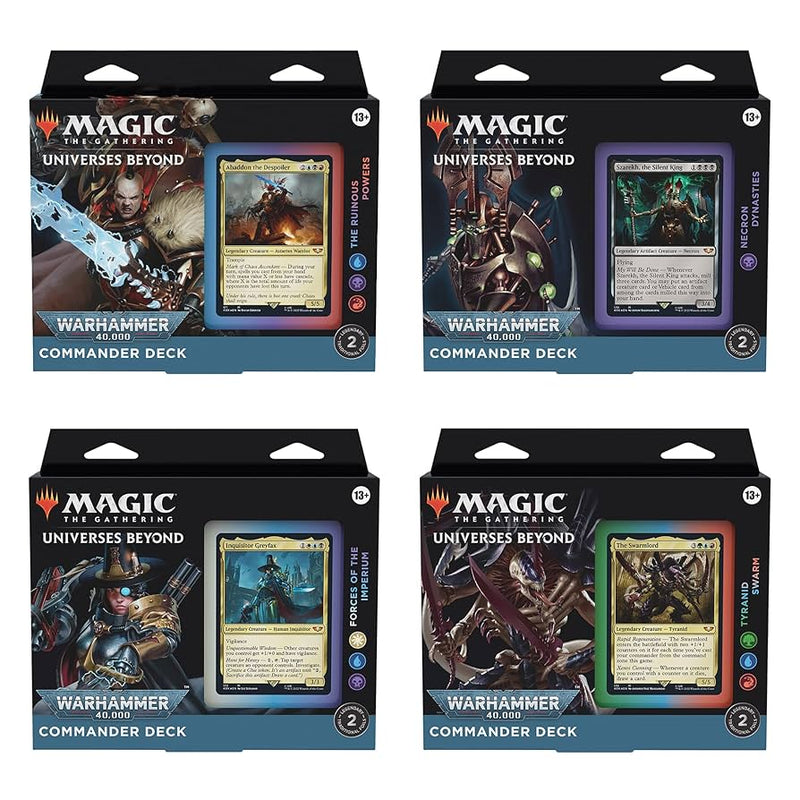 Warhammer Commander Decks