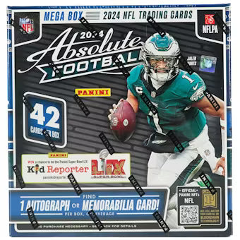 2024 Panini Absolute Football Mega Box (Black Parallels!)