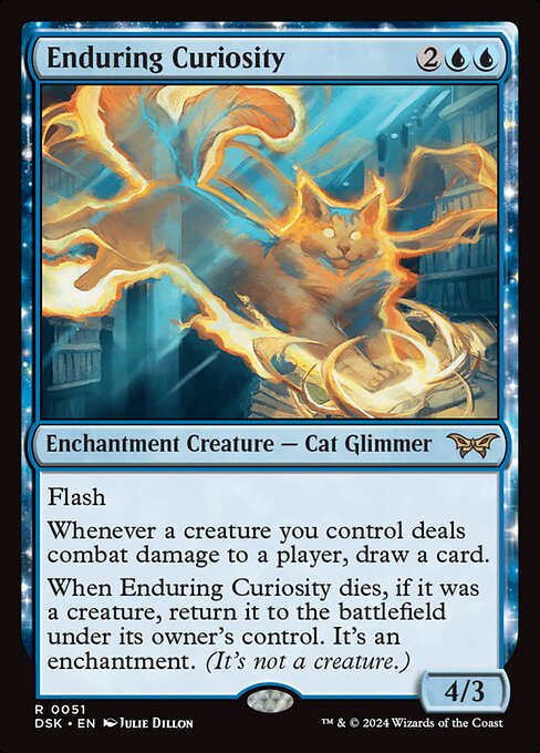 Enduring Curiosity 51 Duskmourn: House Of Horror (DSK) [Nonfoil] NM