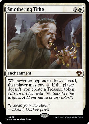 Smothering Tithe 57 Commander Masters (CMM) [Nonfoil] NM