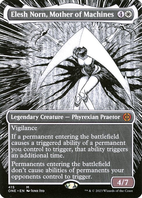 Elesh Norn, Mother of Machines 415 Phyrexia: All Will Be One (ONE) [Nonfoil] NM