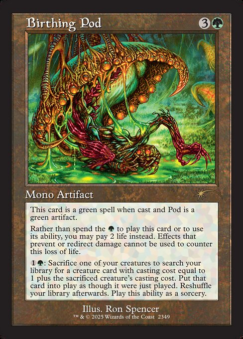Birthing Pod 2349 Secret Lair Drop (SLD) [Foil] NM