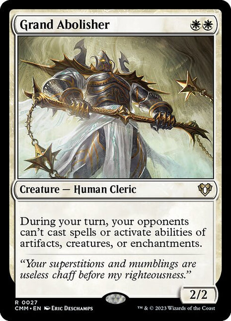 Grand Abolisher 27 Commander Masters (CMM) [Nonfoil] NM