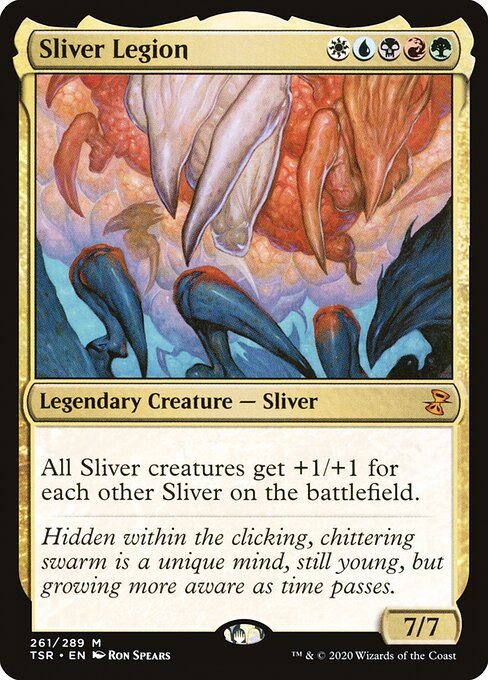 Sliver Legion 261 Time Spiral Remastered (TSR) [Nonfoil] NM
