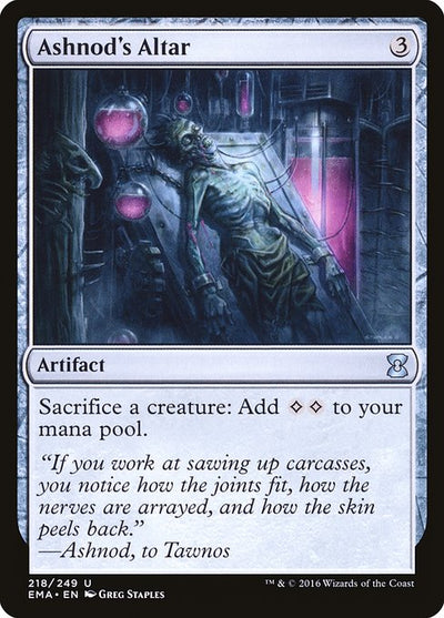 Ashnod's Altar 218 Eternal Masters (EMA) [Nonfoil] NM
