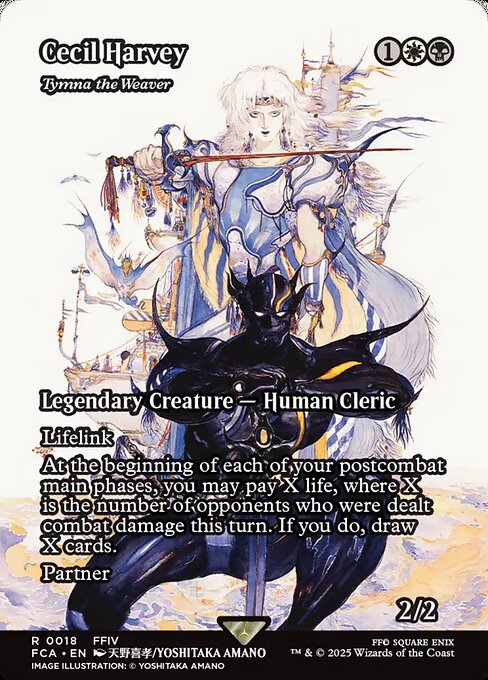 Cecil Harvey (Tymna the Weaver) 18 Final Fantasy: Through The Ages (FCA) [Nonfoil] NM