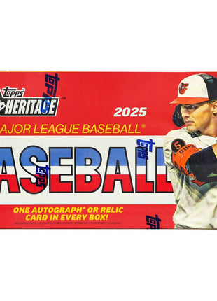 2025 Topps Heritage MLB Hobby Box