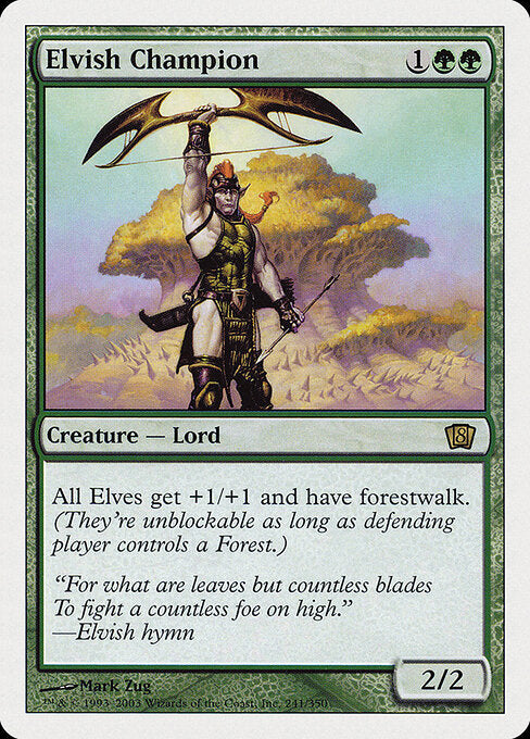 Elvish Champion 241 8th Edition (8ED) [Nonfoil] NM