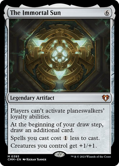 The Immortal Sun 393 Commander Masters (CMM) [Nonfoil] NM