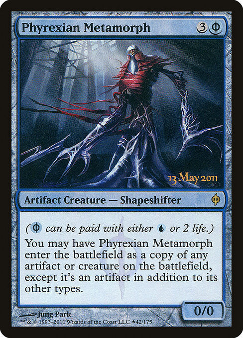 Phyrexian Metamorph 42 New Phyrexia Promos (PNPH) [Foil] NM