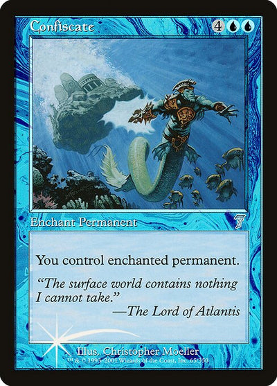 Confiscate 65 7th Edition (7ED) [Foil] LP