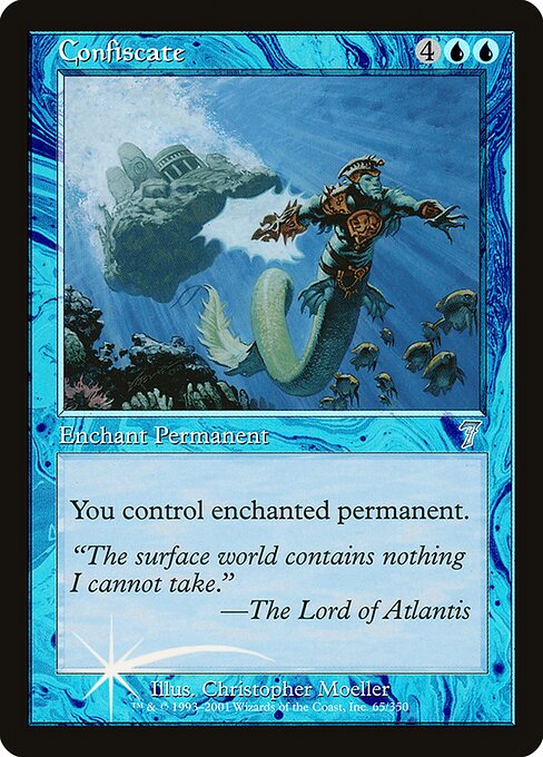 Confiscate 65 7th Edition (7ED) [Foil] LP