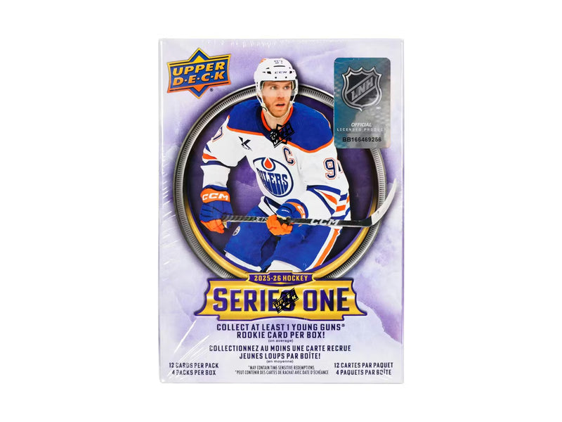 2025-26 Upper Deck Series 1 Hockey Blaster