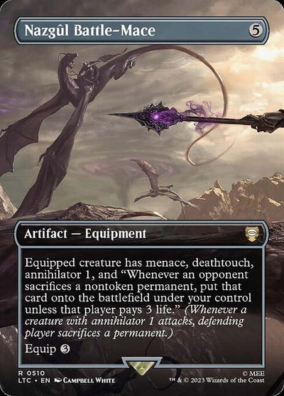 Nazgûl Battle-Mace 510 The Lord Of The Rings: Tales Of Middle-Earth Commander (LTC) [Nonfoil] NM