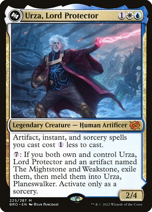 Urza, Lord Protector 225 The Brothers' War (BRO) [Nonfoil] NM