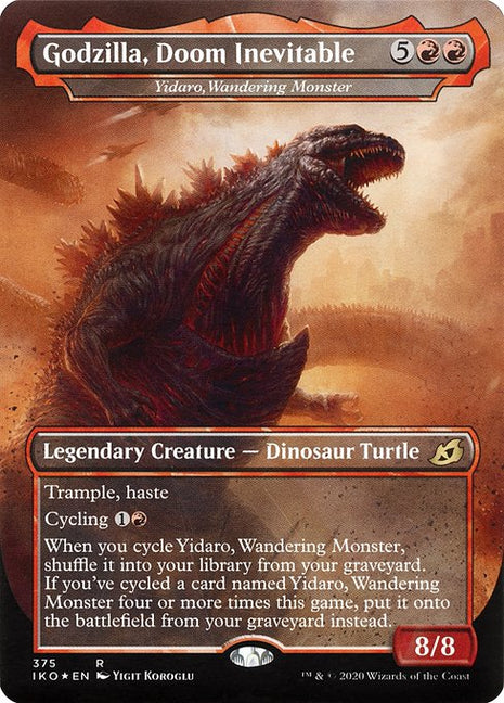 Godzilla, Doom Inevitable (Yidaro, Wandering Monster) 375 Ikoria: Lair Of Behemoths (IKO) [Foil] NM
