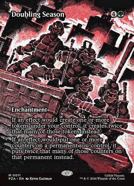 Doubling Season 11 Teenage Mutant Ninja Turtles Source Material (PZA) [Nonfoil] NM