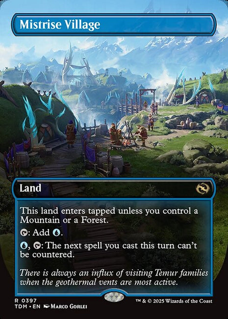 Mistrise Village 397 Tarkir: Dragonstorm (TDM) [Nonfoil] NM