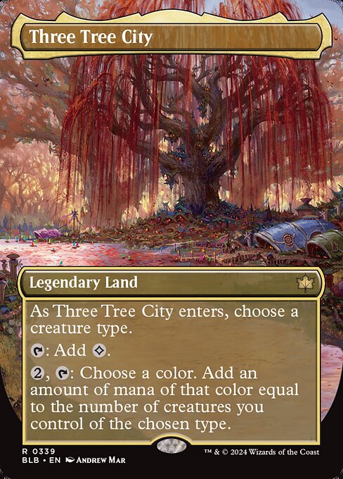 Three Tree City 339 Bloomburrow (BLB) [Nonfoil] NM