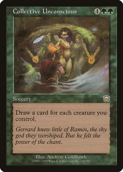 Collective Unconscious 236 Mercadian Masques (MMQ) [Foil] NM
