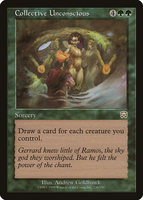 Collective Unconscious 236 Mercadian Masques (MMQ) [Foil] NM