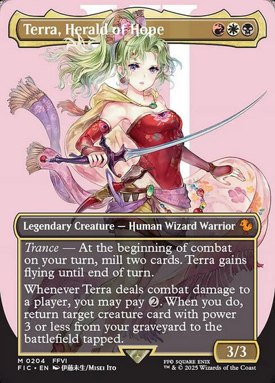 Terra, Herald of Hope 204 Final Fantasy Commander (FIC) [Nonfoil] NM