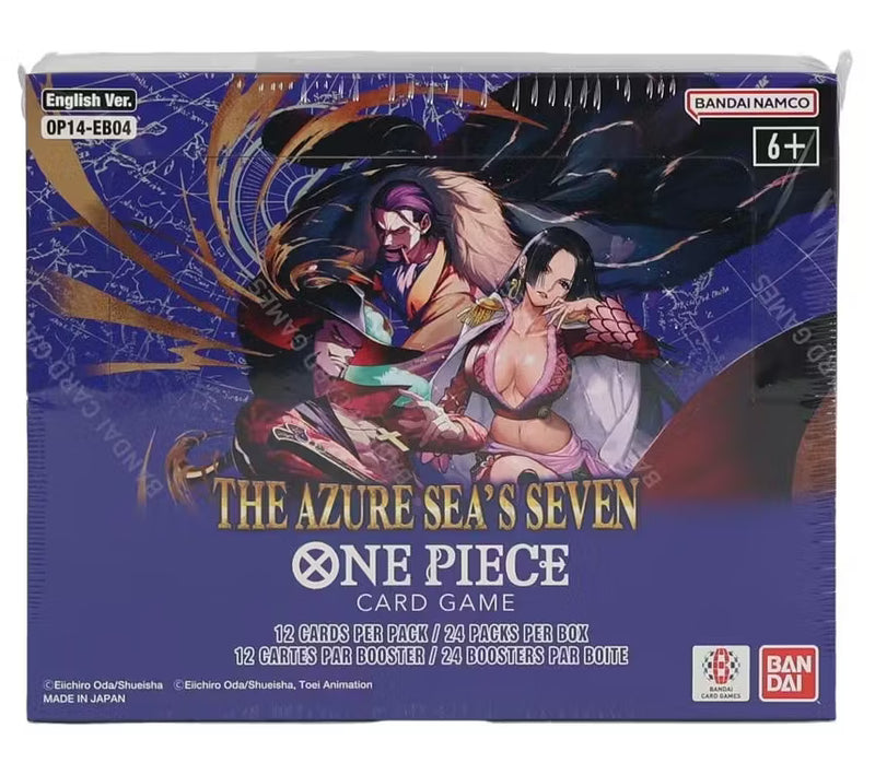 One Piece The Azure Sea's Seven Booster Box OP-14 EN