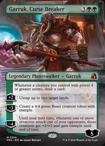 Garruk, Curse Breaker 314 Reality Fracture (FRA) [Nonfoil] NM