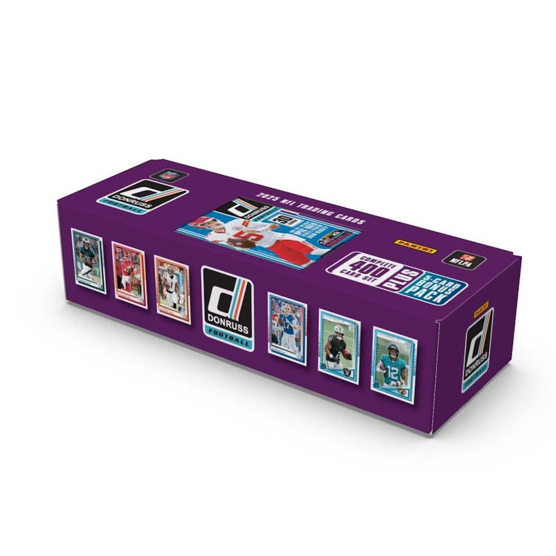 2025 Panini Donruss Football Hobby Factory Set With Optic Preview Pack