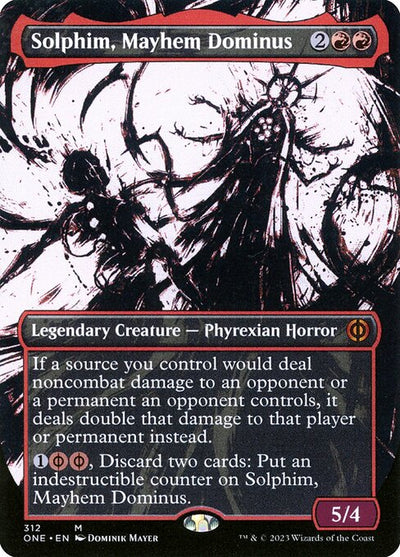 Solphim, Mayhem Dominus 312 Phyrexia: All Will Be One (ONE) [Nonfoil] NM