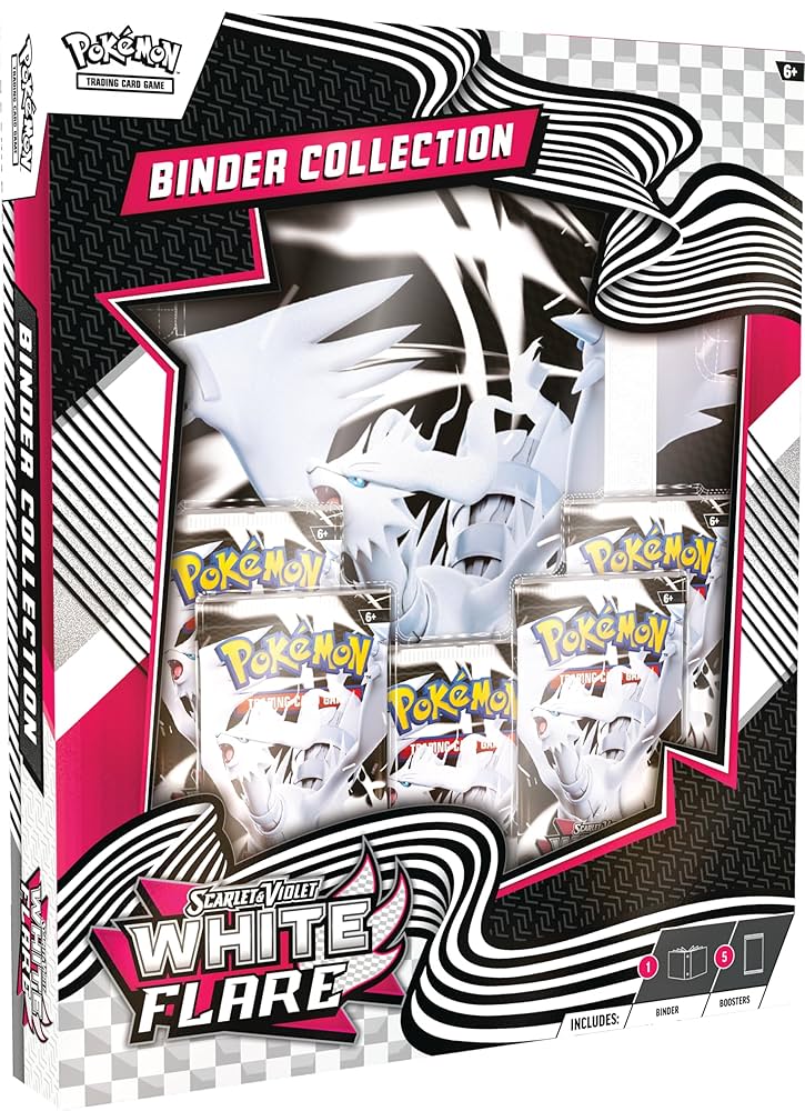 White Flare Binder Collection - LIMIT 1 PP