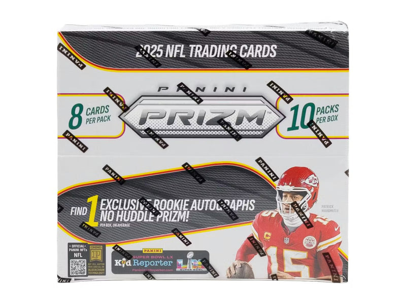 2025 Prizm Hobby Football No Huddle H2 Box