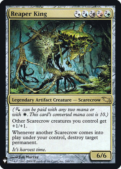 Reaper King 260 The List (PLST) [Foil] NM