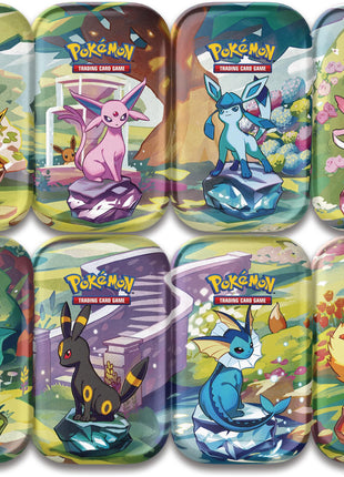 Prismatic Evolutions Mini Tin