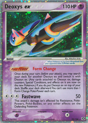 Deoxys EX 93/106 - Emerald (EM) HP
