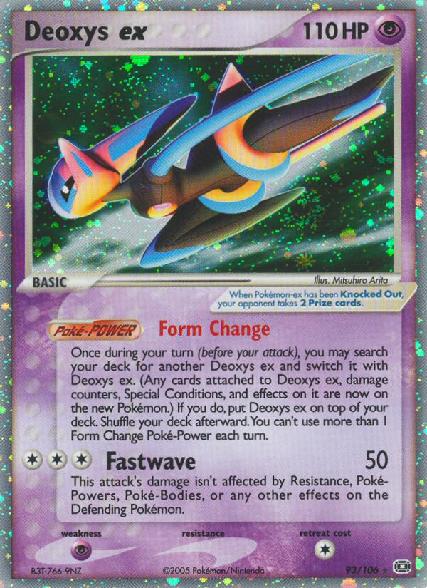 Deoxys EX 93/106 - Emerald (EM) HP